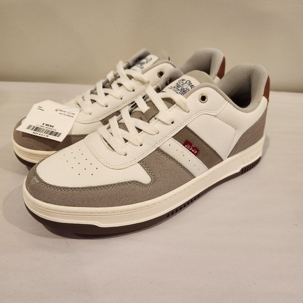 Levi's Men's Drive Lo Sneakers Size 9.5 New With Slight Scuff Mark On Toe.